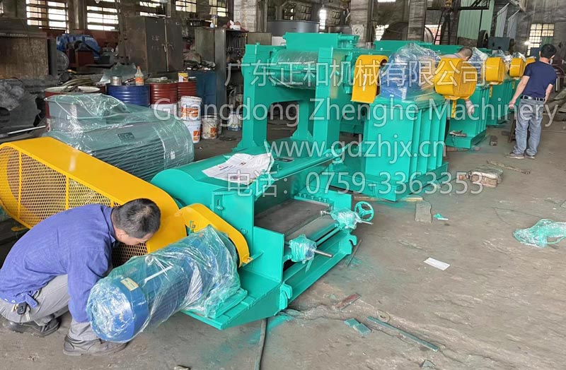 廣東正和機械橡膠機械生產車間